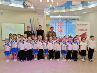 Патриотическое воспитание в действии: в детском саду прошёл смотр песни и строя 0