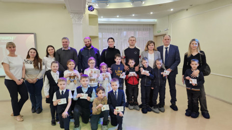 Вручение знаков отличия ГТО